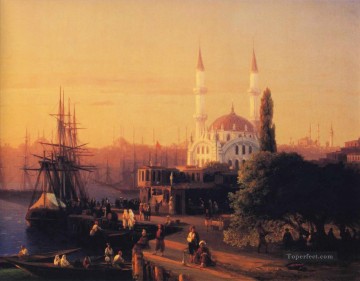  Constant Pintura Art%C3%ADstica - Constantinopla 1856 Romántico Ivan Aivazovsky Ruso